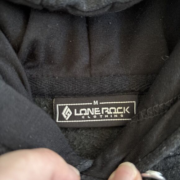 Lone Rock Hoodie Medium Blue Joshua Tree National Park Sweatshirt Loungewear - Picture 4 of 7